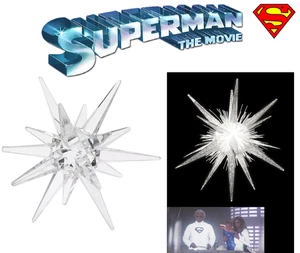 4" SUPERMAN il film nave razzo trasportatore cristallo arte Kal-El Jor-El Zod - Foto 1 di 3