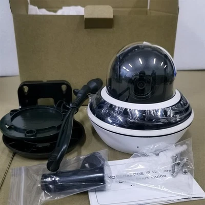 HIKVISION kompatible PTZ 5× optischer Zoom Security Dome CCTV POE IR 8MP IP Kamera - Bild 1 von 4