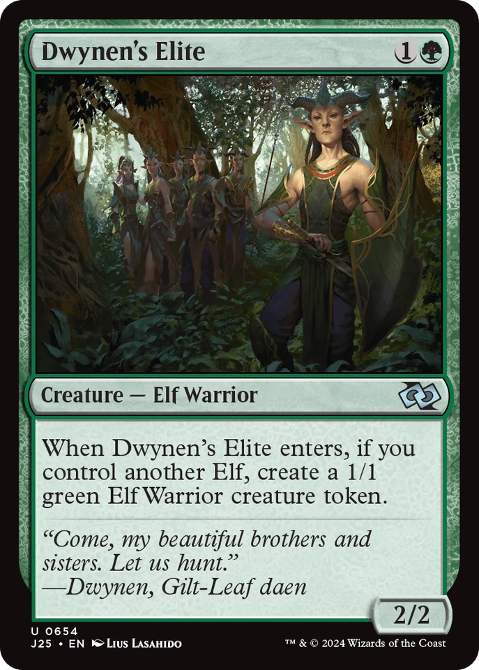 MTG Dwynen's Elite (English ) J25 - Image 1 of 1