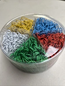Clips de papel jumbo de 1 pulgada colores surtidos - Imagen 1 de 6