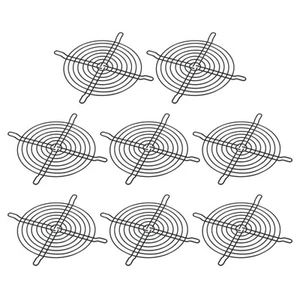 8pcs 120mm Fan Finger Grill Metal Grill Protector Guard Fan Protective Cover - Afbeelding 1 van 6