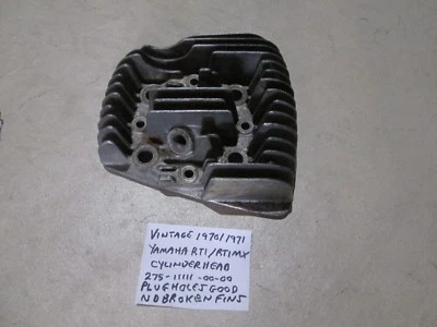 YAMAHA VINTAGE 1970/1971, RT1/RT1MX CULATA 275-11111-00-00 Foto 1 de 4