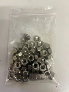 5/16" UNC HEXAGON FULL NUTS A2 STAINLESS STEEL IMPERIAL - Bag Of 50 - Picture 1 of 1