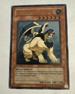 Hieracosphinx TLM-EN012 1st Edition Ultimate Rare Yugioh Card - Image 1 of 4