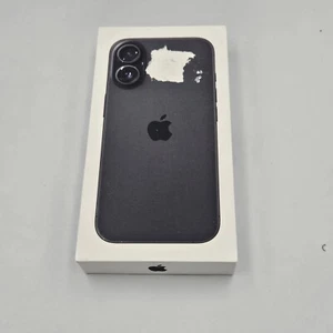 iPhone 16 Bleu BOITE SEULE vide avec câble d'insertion - Photo 1 sur 4