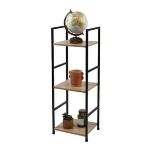 Estantería 3 baldas, estilo industrial, alto 80 cm - Chicago - Imagen 1 de 2