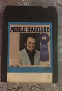 Merle Haggard and The Strangers 8 Track Cartridge - Picture 1 of 3