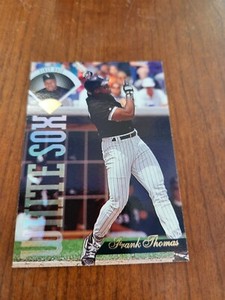 1995 LEAF  #  1  FRANK THOMAS , WHITE SOX 