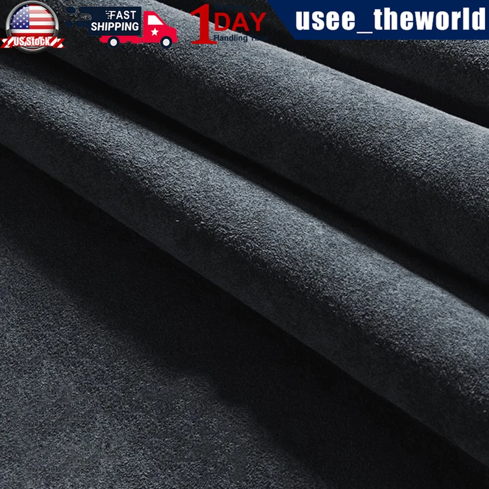 Alcantara Suede Fabric Car Interior Decoration Headliner Leathercraft 1.4×1.6m - Image 1 of 4