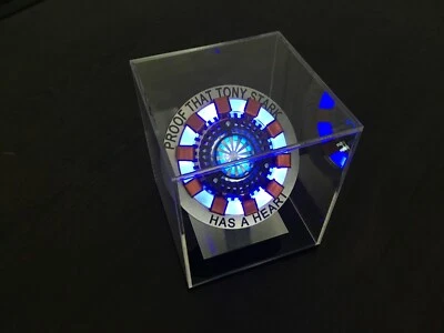 PersonaIised Iron Man ARC REACTOR Gift - ULTRA-Bright LED MK1 Costume Prop - Image 1 of 4