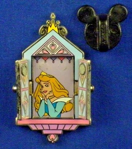 Aurora Dornröschen Prinzessin Klappfenster Magnet Rolladen Pin # 16432 - Bild 1 von 6
