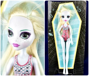 🐟MONSTER HIGH Doll LAGOONA BLUE Bathing Swim Suit 2017~Mattel [Unused] - Picture 1 of 15