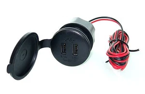 Waterproof Marine dual USB charger for boat yacht rib etc. IP66 CE approved - Picture 1 of 3