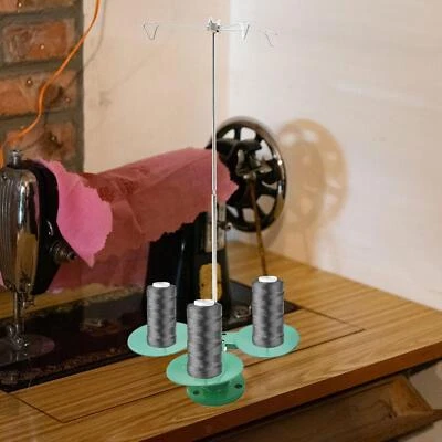 Thread Spool Holder Stand 3 Spools Holder for Cone Thread Cone Thread Holder - Image 1 of 4
