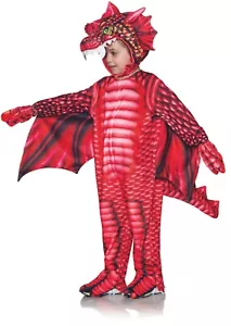 Underwraps Printed Dragon Fire Breather Mythical Creature Toddler Costume 20053 - Picture 1 of 4