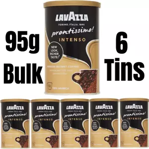 LAVAZZA PRONTISSIMO INTENSO 95G premium instant coffee 52 cups finely ground  - Picture 1 of 5