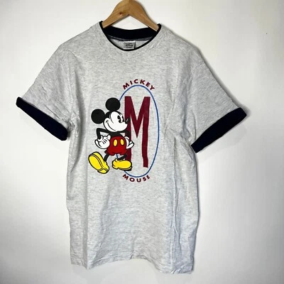 Camisa De Colección Mickey Mouse Disney Puntada Única Mangas en Capas Cuello Adulto L Foto 1 de 4