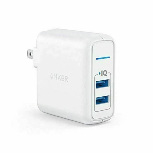 Anker PowerPort Elite 2 24W USB Wall Charger - White - Image 1 of 1