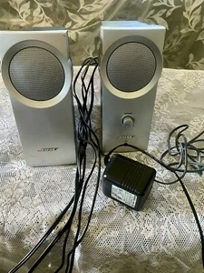 Bose Companion 2 Multimedia Computer Speakers System Silver with Cable - Works - Picture 1 of 6