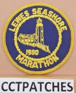 VINTAGE LEWES SEASHORE MARATHON PATCH - Picture 1 of 2