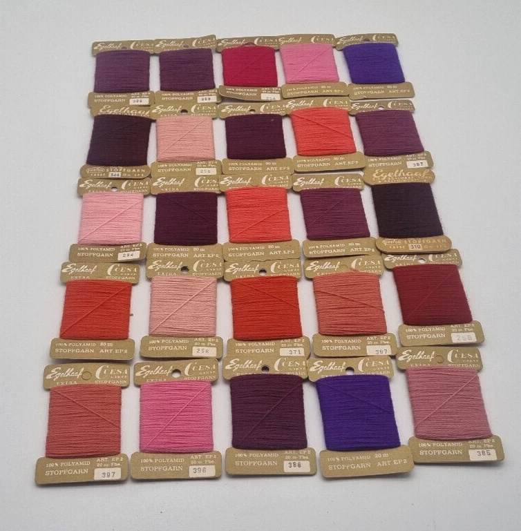 Stopfgarn 25 Egelhaaf Stopfgarn Karten aus 100% Polyamid - Bunte Mischung 27 - Bild 1 von 1