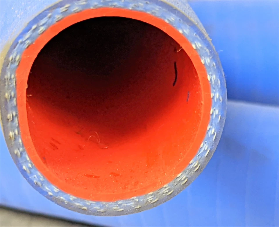 (12 pies palo) 1 1/2” 4 capas silicona radiador refrigerante manguera edición militar [P7S2]  Foto 1 de 4