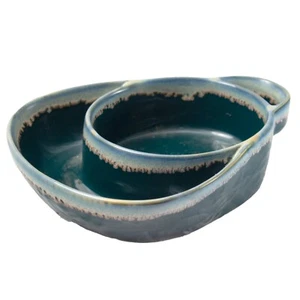 LTD Rohstoffe Steinzeug Tropfglasur Suppe Cracker Schüssel Chip Gemüse Dip Geschirr - Bild 1 von 4