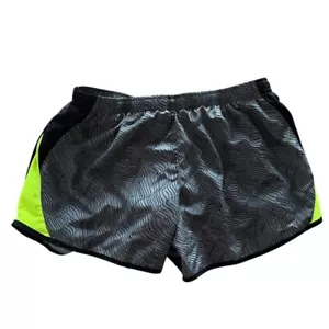 Nike Dri-FIT Black Athletic Shorts Running Activewear Size Medium Built in Brief - Picture 1 of 6