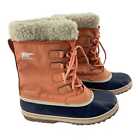 Sorel Cream/Orange Winter Carnival Waterproof Boots | New Without Tags