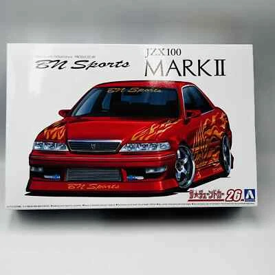 AOSHIMA The Tuned Car 1/24 No.26 TOYOTA BN Sports JZX100 Mark II near mint - Image 1 of 4