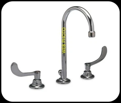 AMERICAN STANDARD 6530174.002 Grifo de baño manual 2 manijas cuello de cisne 0,35 gpm Foto 1 de 4