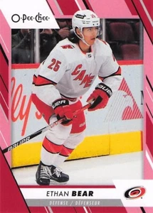 2023-24 O-Pee-Chee roter Rand #284 - Ethanbär - Carolina Hurricanes - Bild 1 von 2