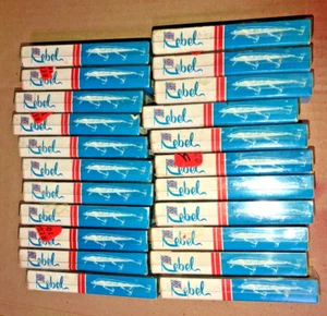 Lot of 22 rebel Fishing pradco Lure EMPTY BOX Only early flag box catalog - Picture 1 of 16