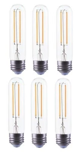 Bioluz LED T10 Dimmable LED Filament Bulb 4W (40W Equivalent) 450 lumens Soft... - Picture 1 of 6
