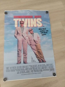 Twins 1988 Original One Sheet Movie Poster Schwarzenegger Vintage AUS - Picture 1 of 2