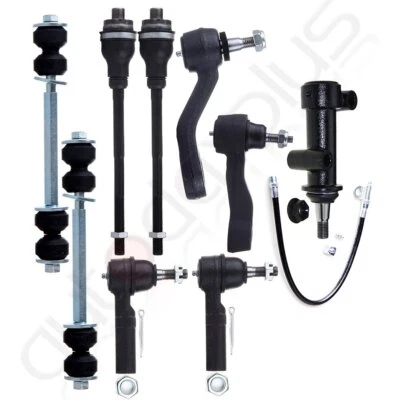 Juego de 9 eslabones de barra estabilizadora de brazo ralentí Pitman suspensión para Hummer H2 2003-2007 Foto 1 de 4