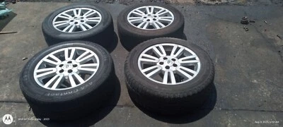 RANGE LAND ROVER HES LR4 L320 L322 OEM JUEGO DE 4 LLANTAS DE FÁBRICA NEUMÁTICO 19x8 " Foto 1 de 4