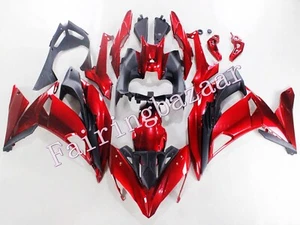 Fit for Ninja 650 ER 6F 2017-2019 Candy Red ABS Injection Fairing Kit - Picture 1 of 8