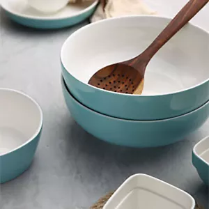 Porcelain Serving Dishes Serving Bowls for Salad Pasta Dish Pasta Bowl Kitchen - Picture 1 of 12