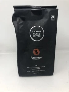 Kaffee, Cliff Hanger Espresso, mittlere Röstung, ganze Bohne, 2,2 Pfund BB 07/2025 - Bild 1 von 6