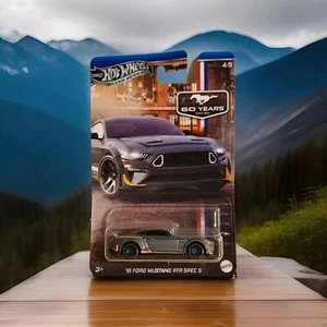 HOT WHEELS 🛞.. 18 FORD MUSTANG ATA SPEC 5.. HW SILVER SERIES.. 1:64 - Bild 1 von 4