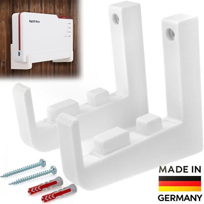 BABOTECH Fritzbox supporto a parete AVM FRITZ!Box 5690 2 ganci a parete incl. viti e tasselli