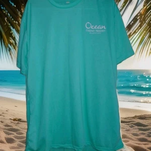OCEAN CASINO RESORT "GO FOR THE WIN"MENS TSHIRT SIZE XXL-WORN HANDFUL OF TIMES - Picture 1 of 3