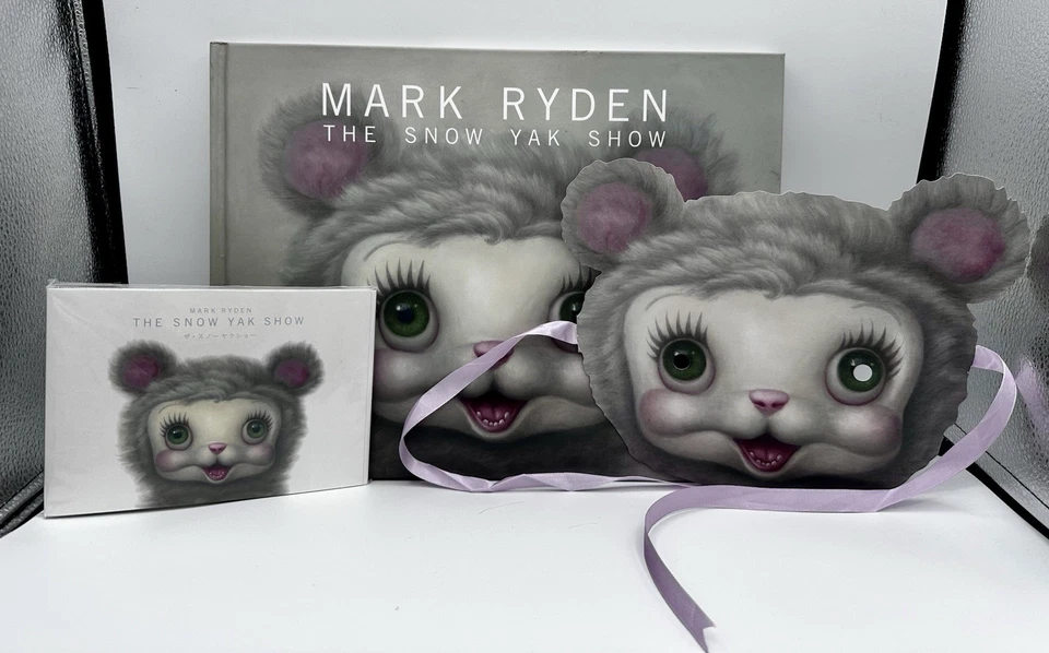 Марк Райден 1-е издание The Snow Yak Show подписанная книга трудно найти маски и принты  - Изображение 1 из 4