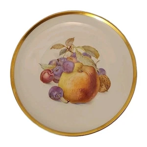 Platos de postre/ensalada Schumann Baviera huerto con borde dorado de frutas - Imagen 1 de 7