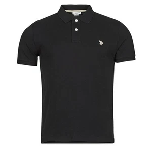 U.S. POLO ASSN. Polo Uomo sport casual logo KING 100% Cotone piquet scelta color - Photo 1/5