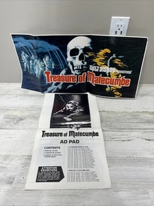 1976 Disney Schatz von Matecumbe Filmplakat Pressemappe Vintage Kino - Bild 1 von 19