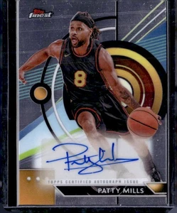 2023-24 Finest #FA-PM Patty Mills Finest Autographs - Bild 1 von 2