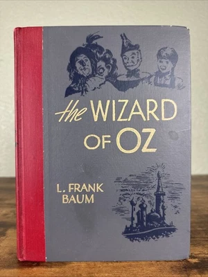 Wizard of Oz by L Frank Baum 1944 HC Illustrations Evelyn Copelman Bobbs-Merrill - Image 1 of 4