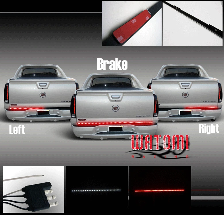 60" LED TAIL GATE BRAKE/SIGNAL LIGHT RANGER GMC JIMMY SAFARI SIERRA YUKON DEANLI - Image 1 of 1